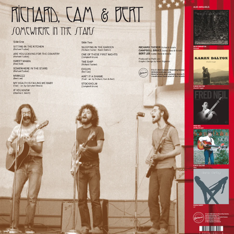 RICHARD, CAM &amp; BERT Somewhere In The Stars (RSD 2024 全球独家) [唱片 &amp; LP]