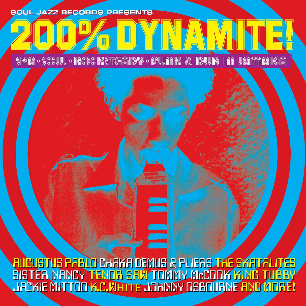 200% DYNAMITE! Ska, Soul, Rocksteady, Funk & Dub in Jamaica (CD)