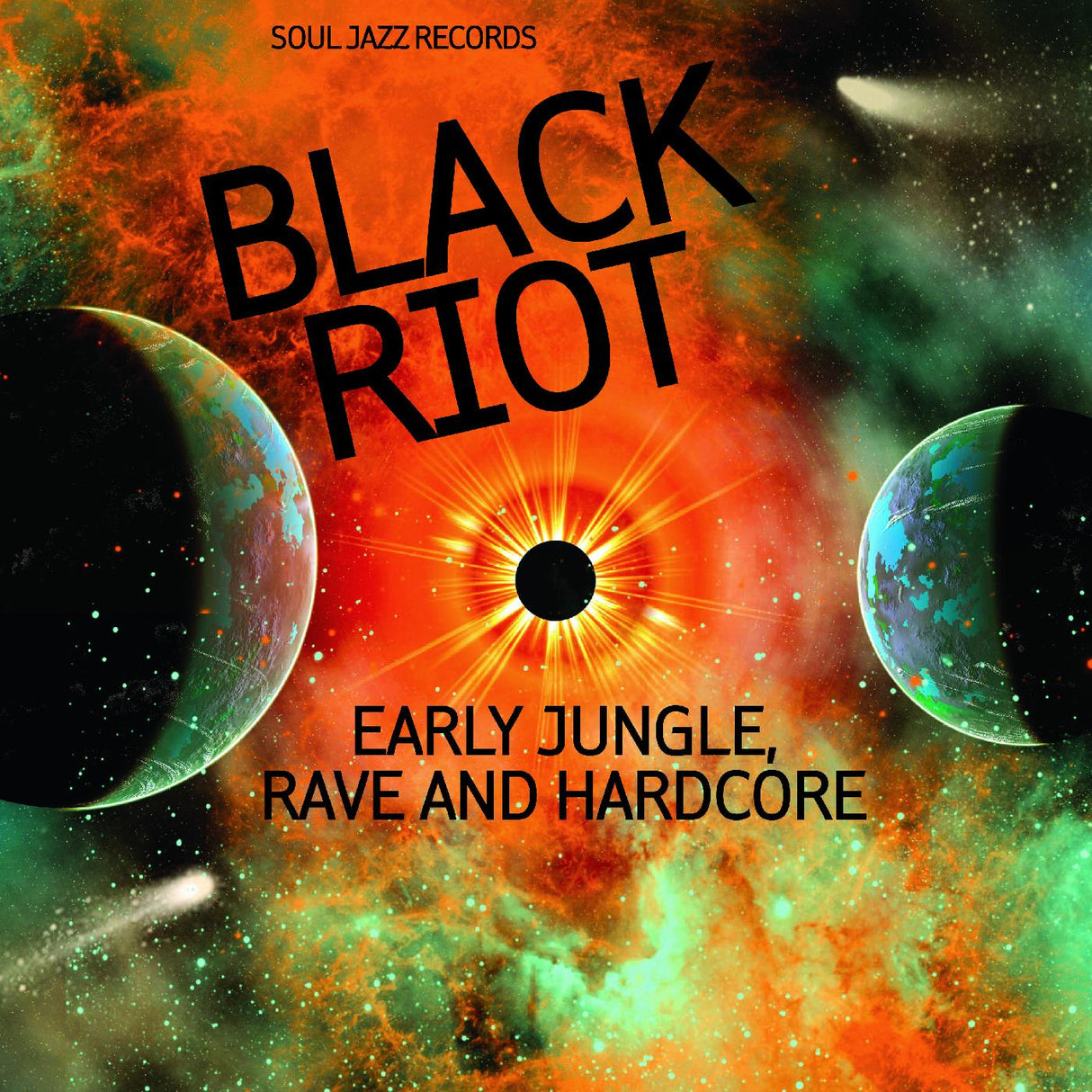 BLACK RIOT: Early Jungle, Rave and Hardcore (Vinyl)