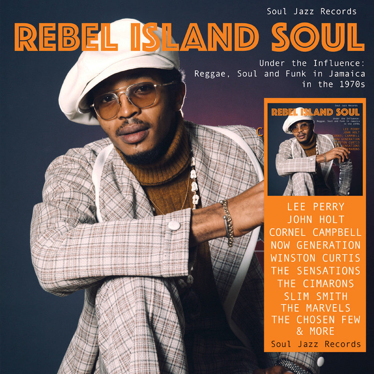 Soul Jazz Records Presents - Rebel Island Soul – Under The Influence: Reggae, Funk & Soul In Jamaica In The 1970S [CD]