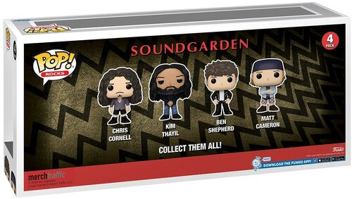 FUNKO POP! ROCKS: Soundgarden 4-Pack (Large Item, Vinyl Figure, 4 Pack) (Action Figure)