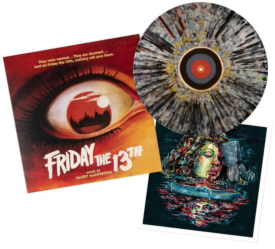 Friday The 13th Original Soundtrack (Sil/Blk/Red/Metallic Gold Splatter) (Vinyl)