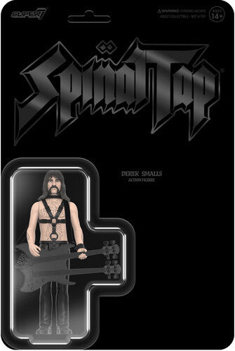 Super7 - Spinal Tap - ReAction Figures Wv2 - Derek Smalls (None More Black) (Collectible, Action Figure) (Action Figure)