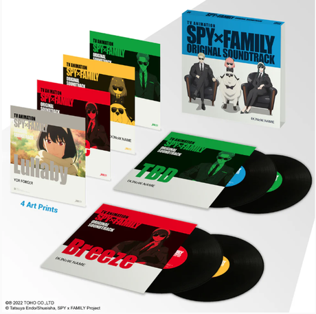 SPY X FAMILY Original Soundtrack Deluxe box (Vinyl)