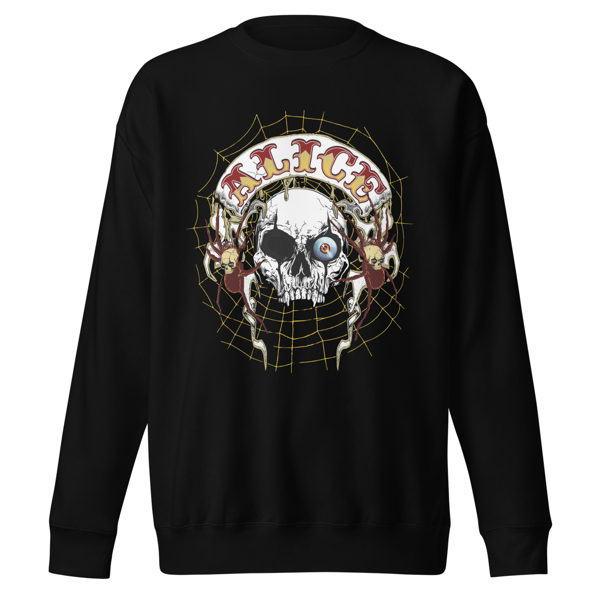 Alice Cooper One Eyed Skull Jumbo Print Sweatshirt ()