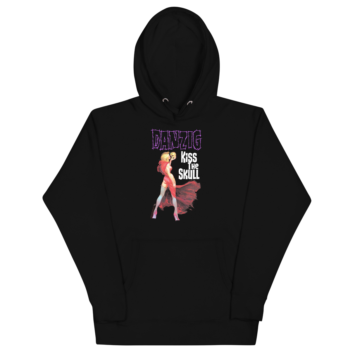 Danzig Kiss the Skull Classic Hoodie ()