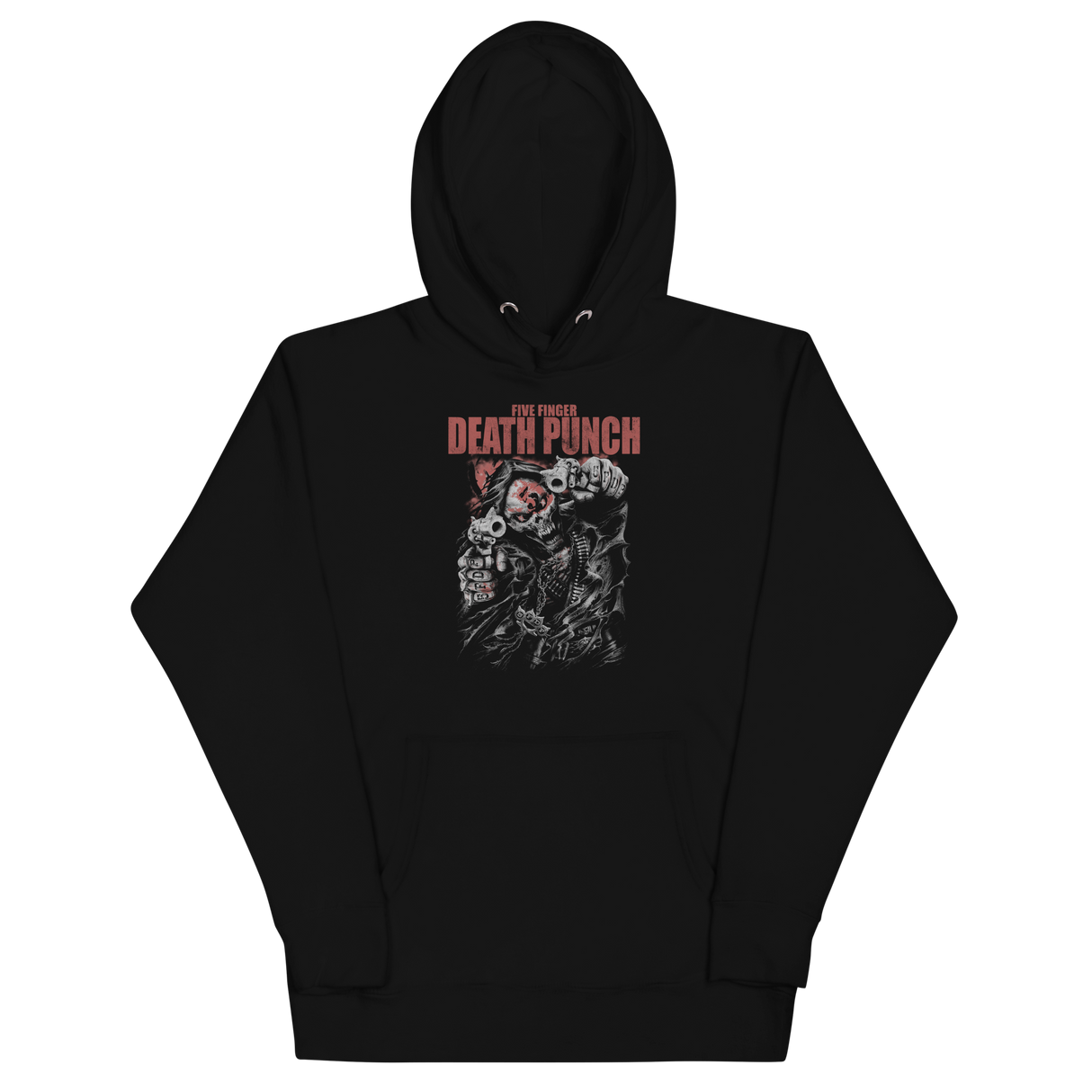 MERCHMOMENT Five Finger Death Punch - Both Barrels Classic Hoodie [Apparel]