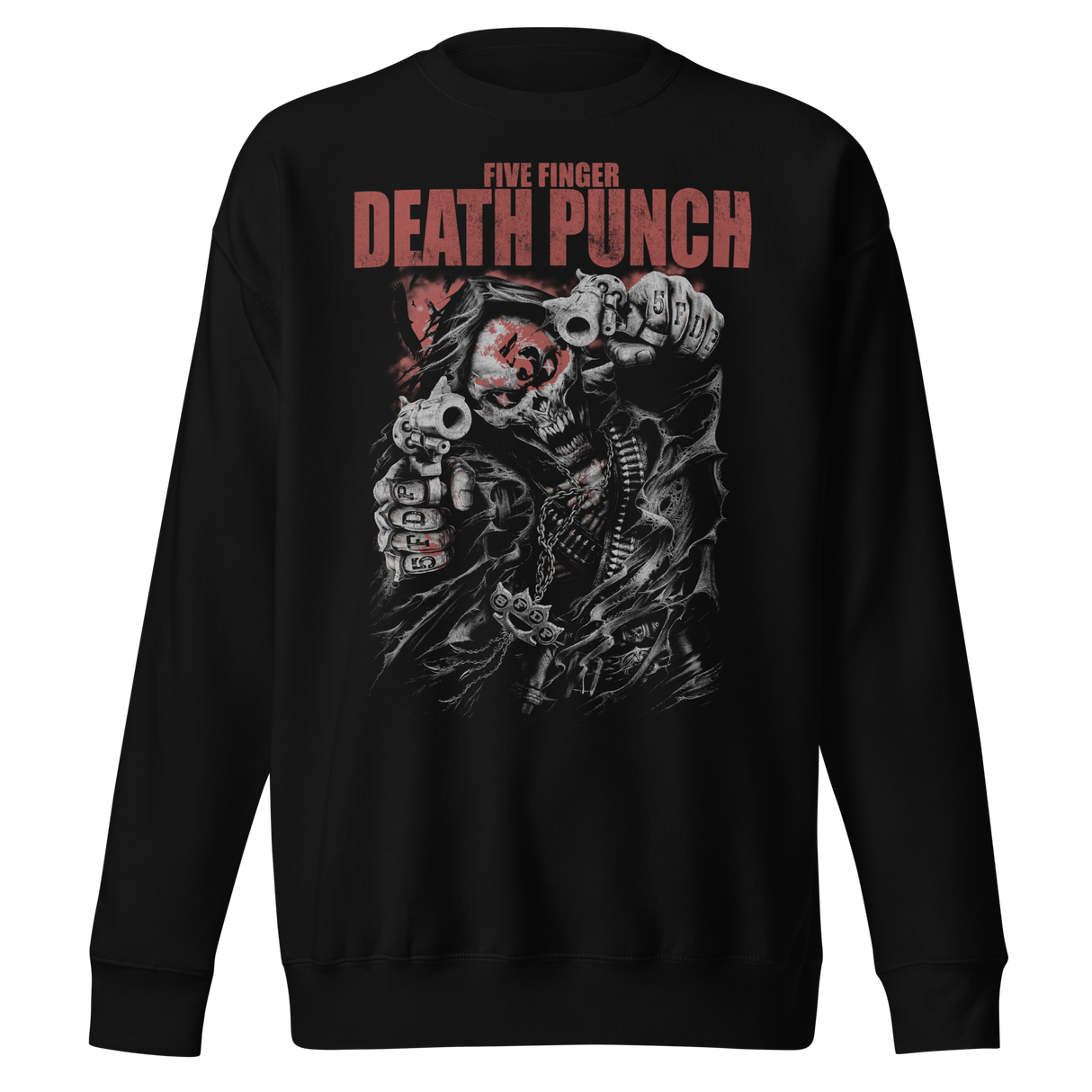 Five Finger Death Punch - Both Barrels Jumbo Print Sweatshirt ()