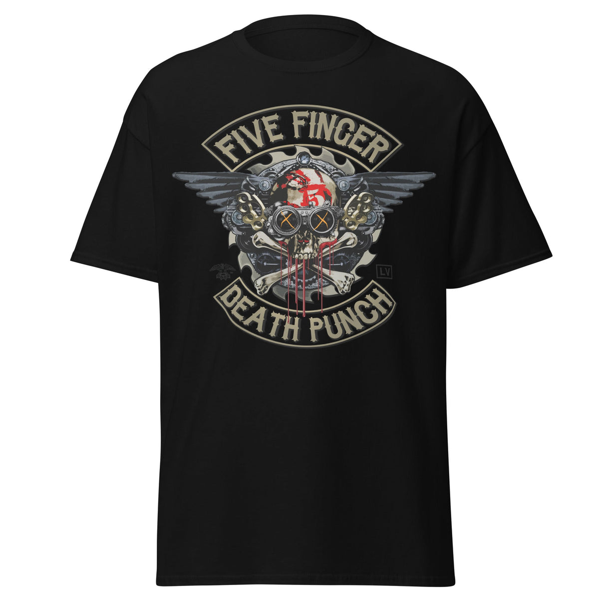 Five Finger Death Punch - Crossbones Jumbo Print T-Shirt ()