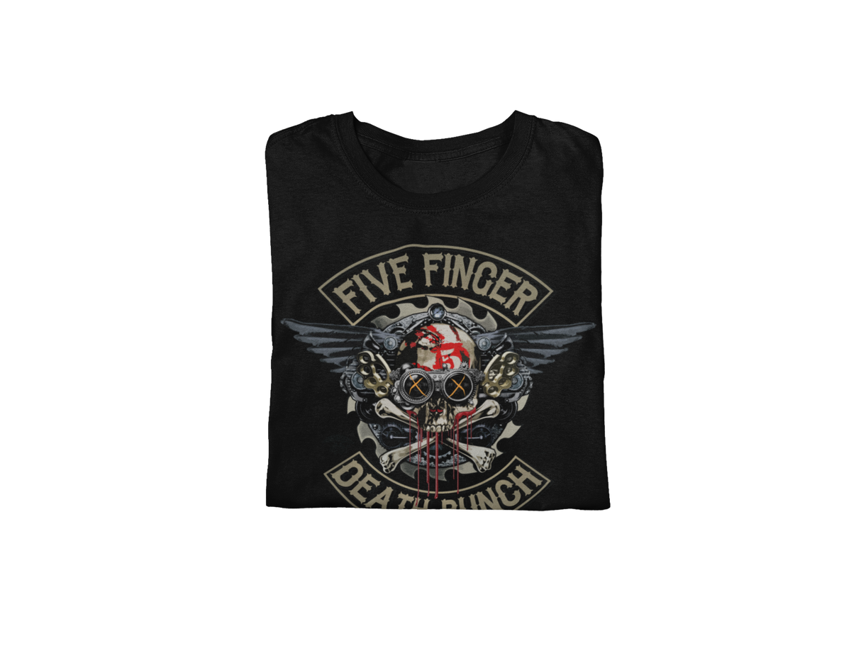 Five Finger Death Punch - Crossbones Jumbo Print T-Shirt ()