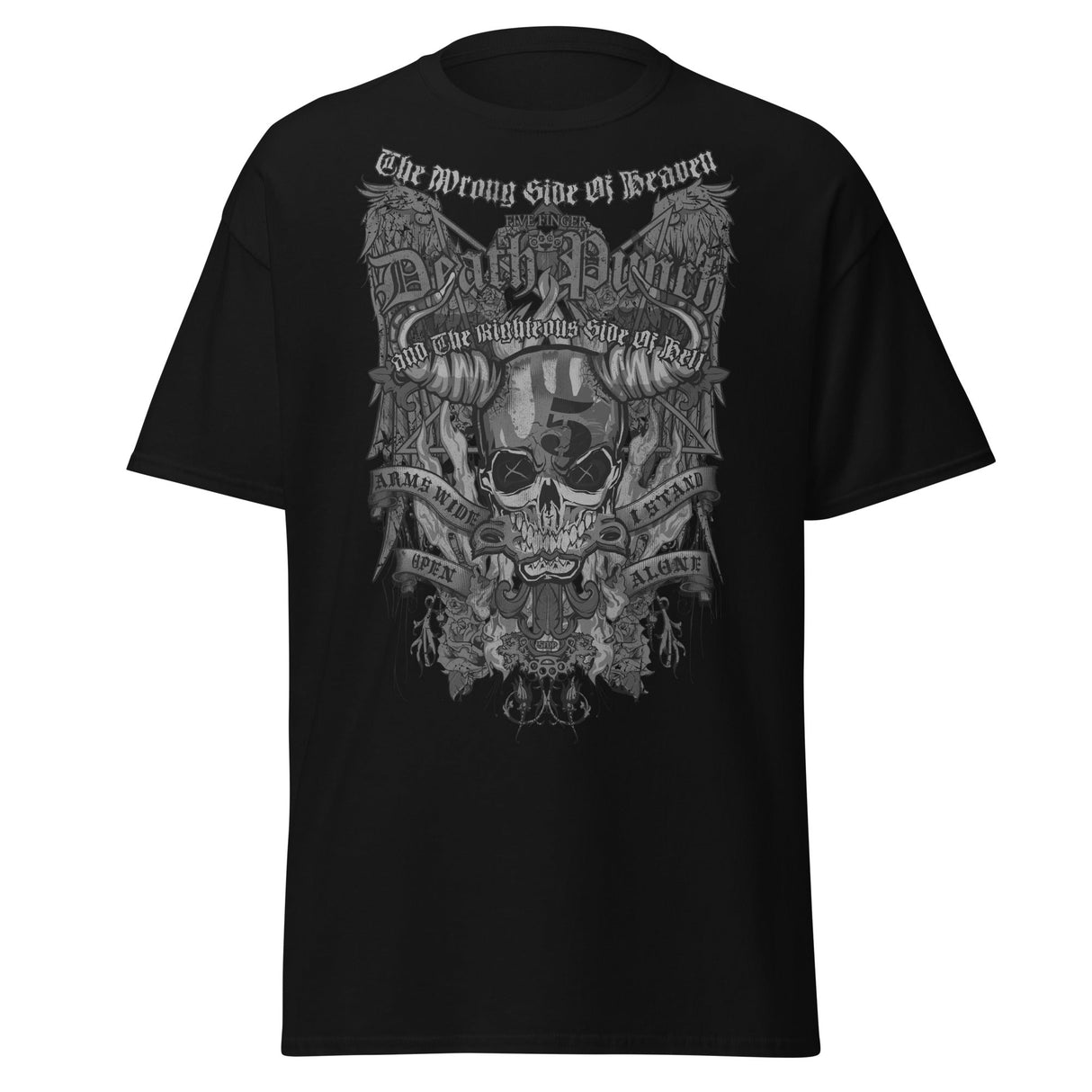 Five Finger Death Punch - Righteous Side of Evil Jumbo Print T-Shirt ()