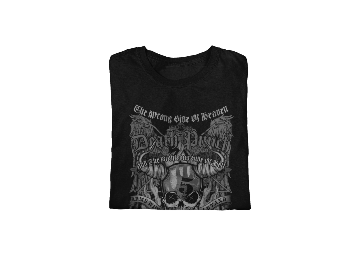 Five Finger Death Punch - Righteous Side of Evil Jumbo Print T-Shirt ()