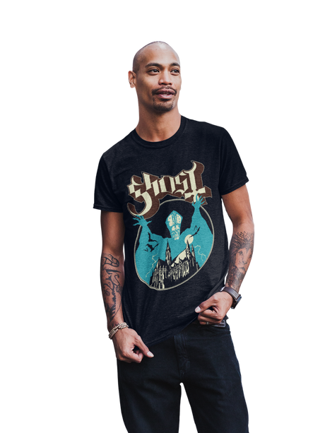 Ghost - Castle Jumbo Print T-Shirt ()