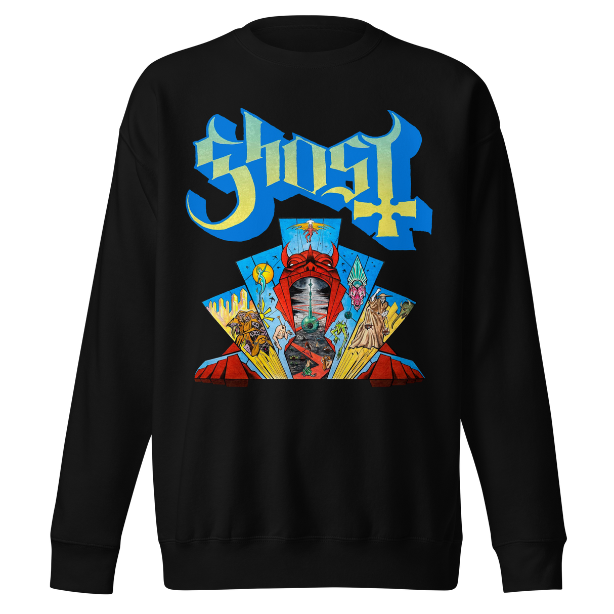 Ghost - Devil's Mouth Jumbo Print Sweatshirt ()