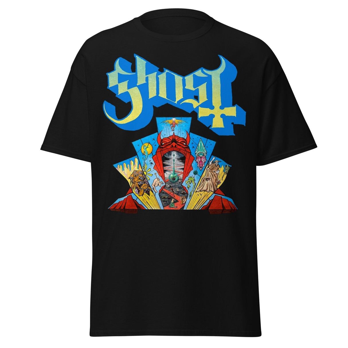 MERCHMOMENT Ghost - Devil's Mouth Jumbo Print T-Shirt [Apparel]