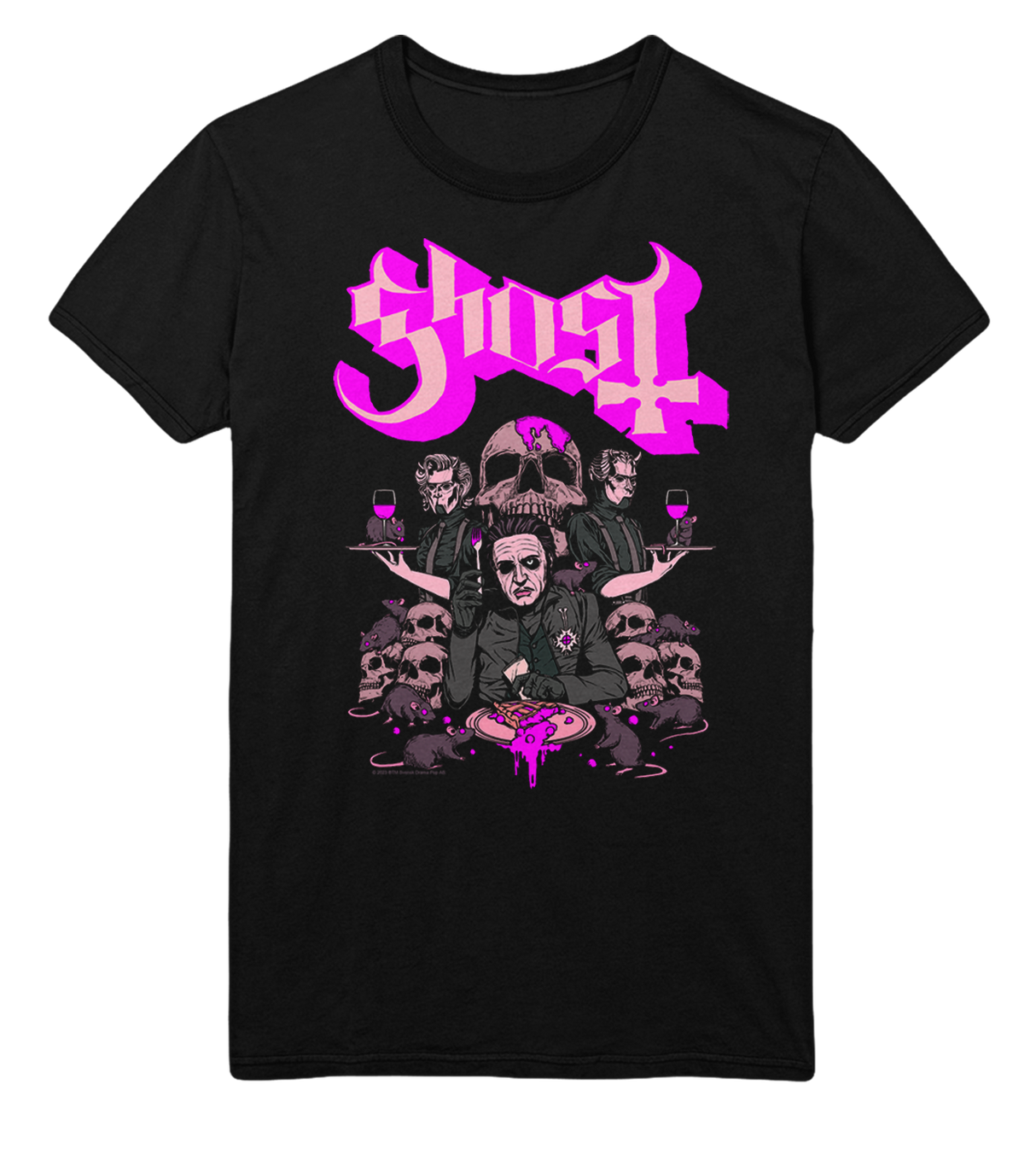 Ghost What's for Dinner Jumbo Print T-Shirt ()