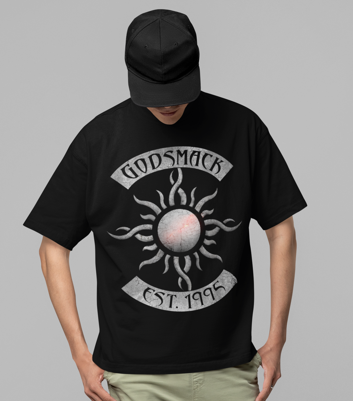 MERCHMOMENT Godsmack - Est. 1995 Jumbo Print T-Shirt [Apparel]