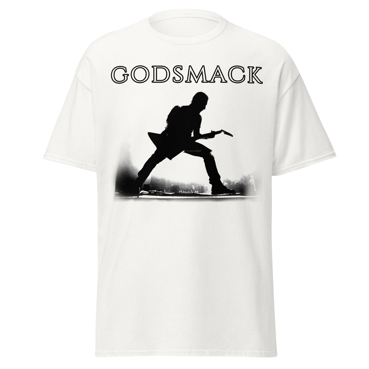 MERCHMOMENT Godsmack - Lean In Sillouhete Jumbo Print T-Shirt [Apparel]