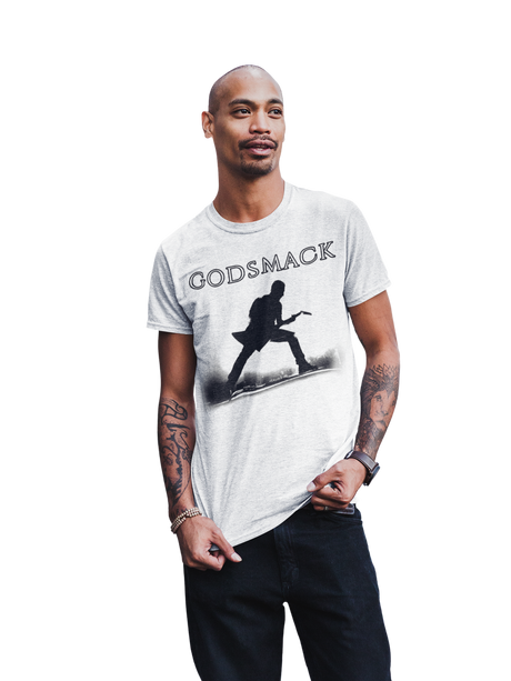 MERCHMOMENT Godsmack - Lean In Sillouhete Jumbo Print T-Shirt [Apparel]
