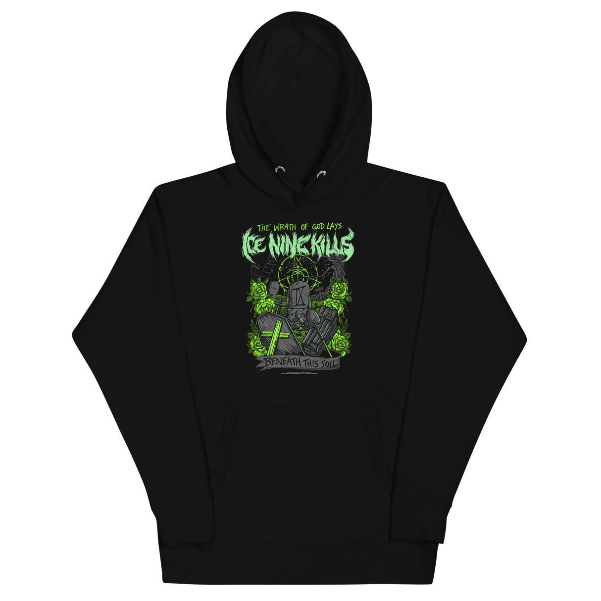 Ice Nine Kills Green Wrath Classic Hoodie ()