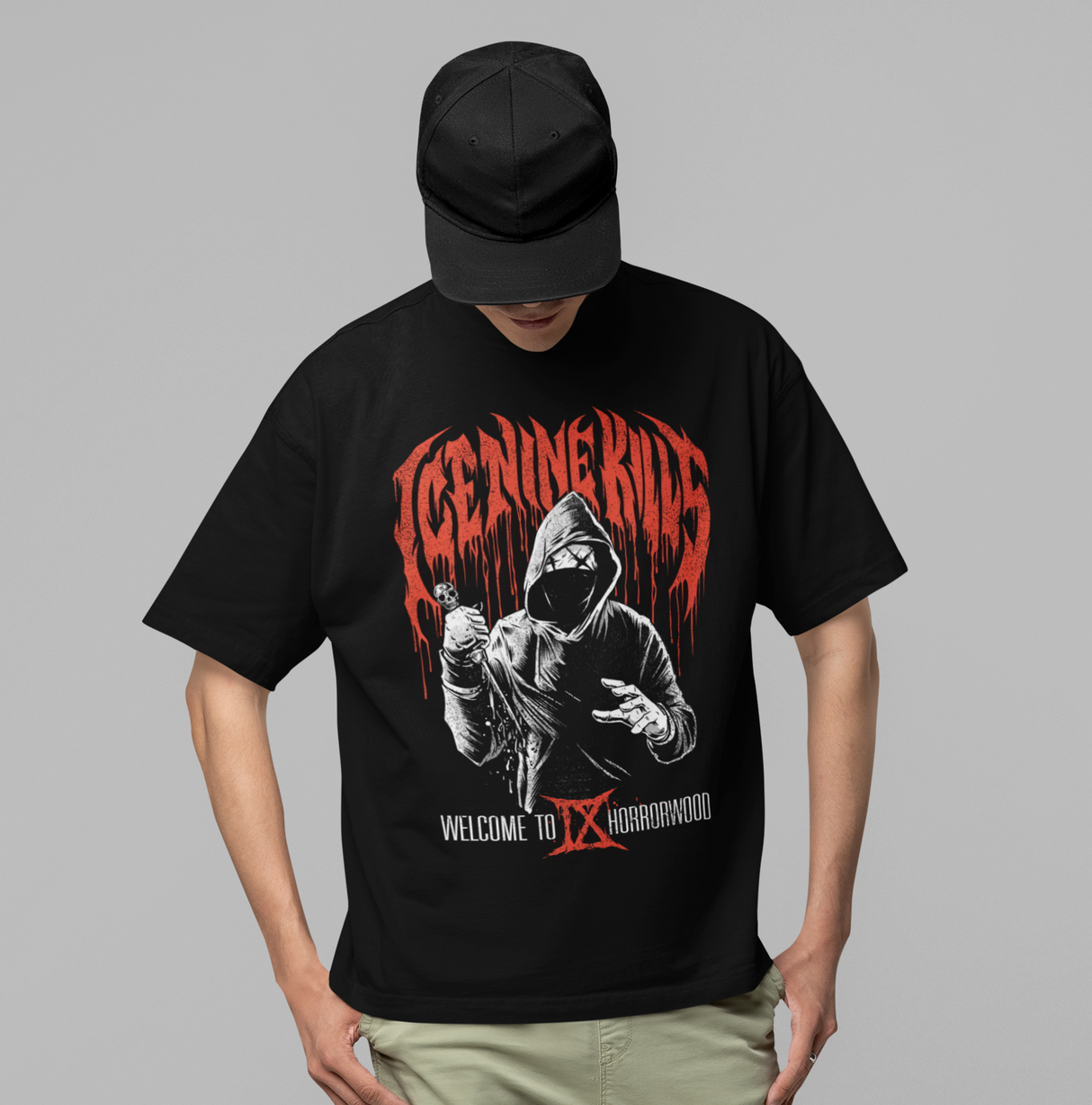 Ice Nine Kills Ix Horrorwood Jumbo Print T-shirt ()