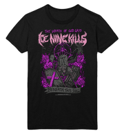 MERCHMOMENT Ice Nine Kills Purple Wrath Jumbo Print T-Shirt [Apparel]