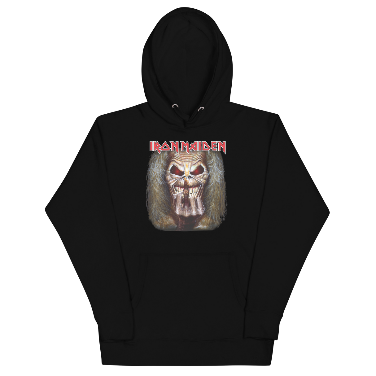 Iron Maiden Candle Finger Classic Hoodie ()