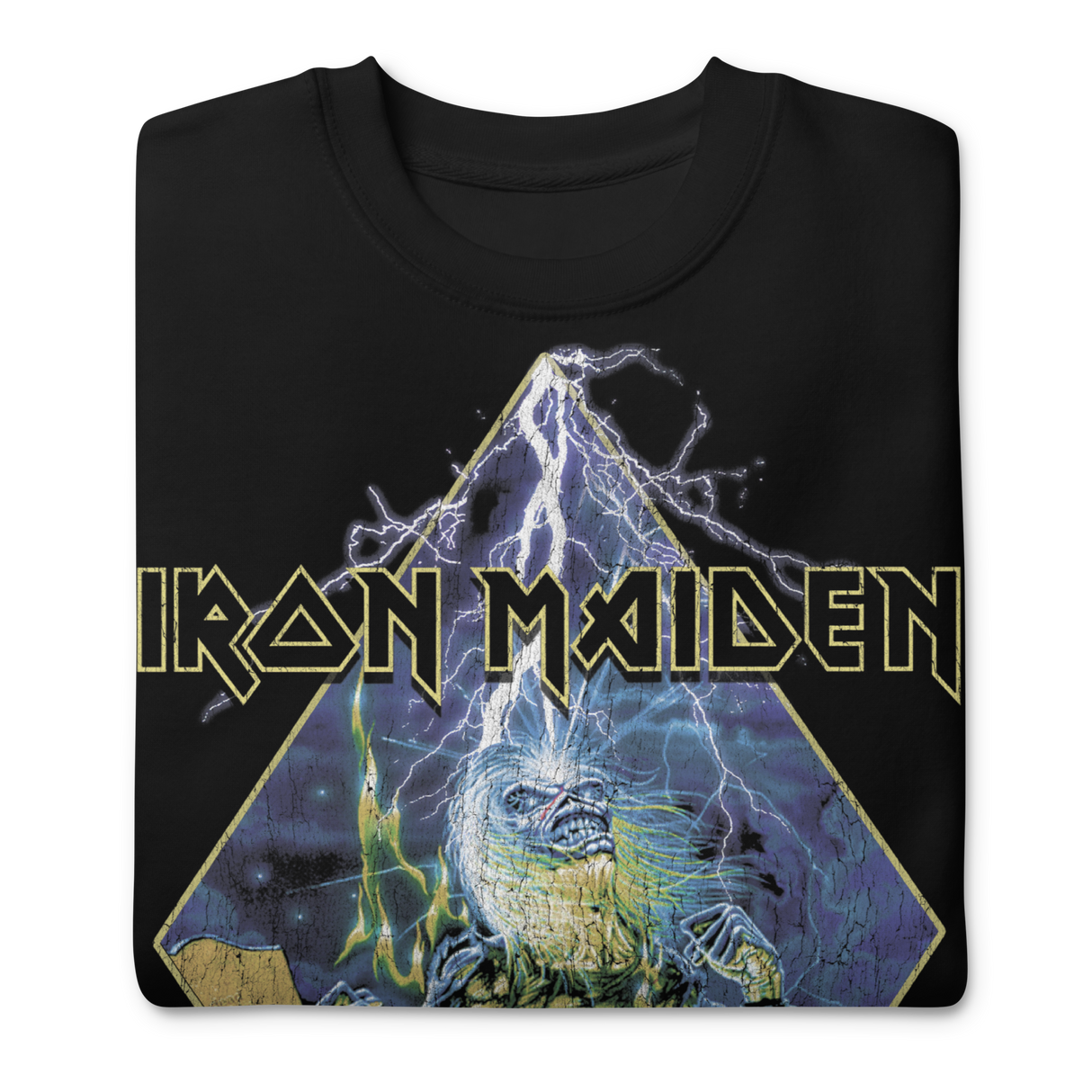 Iron Maiden - Lightning Jumbo Print Sweatshirt ()