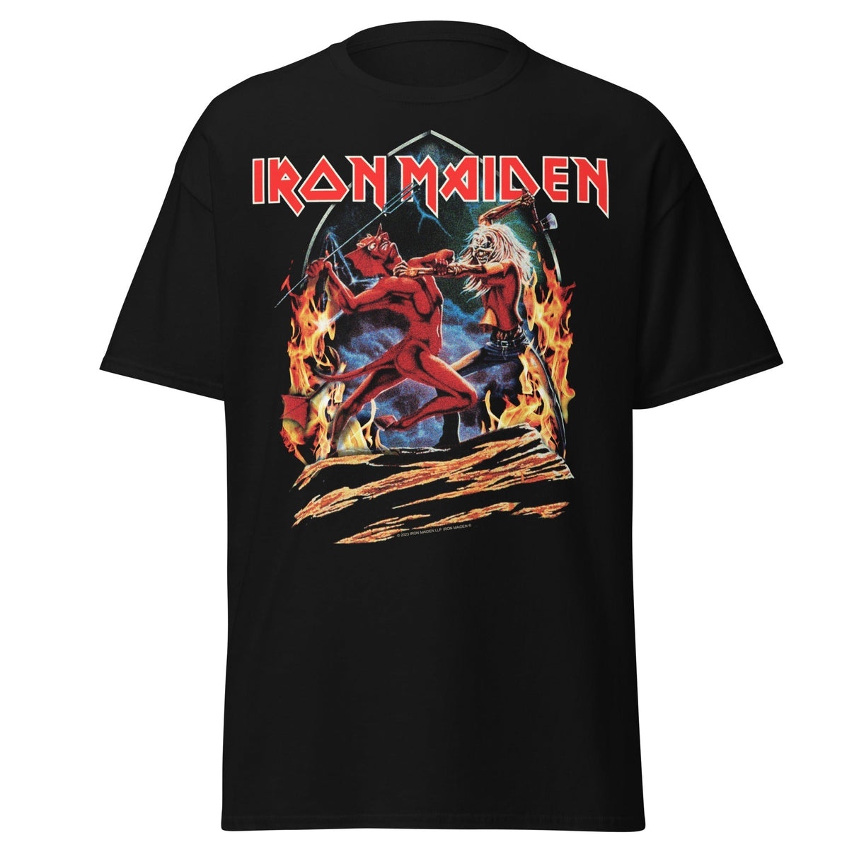 Iron Maiden - Run To The Hills Jumbo Print T-Shirt ()