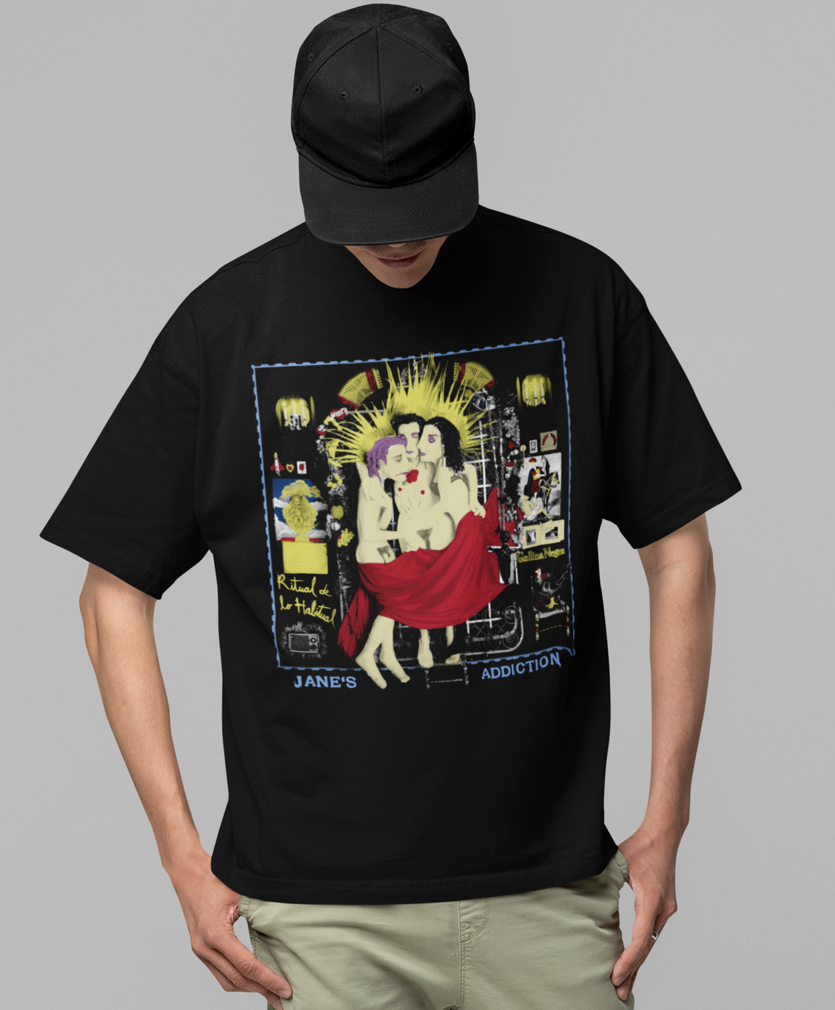 Jane's Addiction - Three Ladies Jumbo Print T-Shirt ()