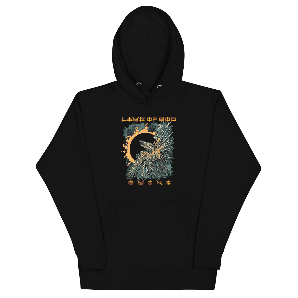 Lamb of God Omens Album Cover Classic Hoodie ()