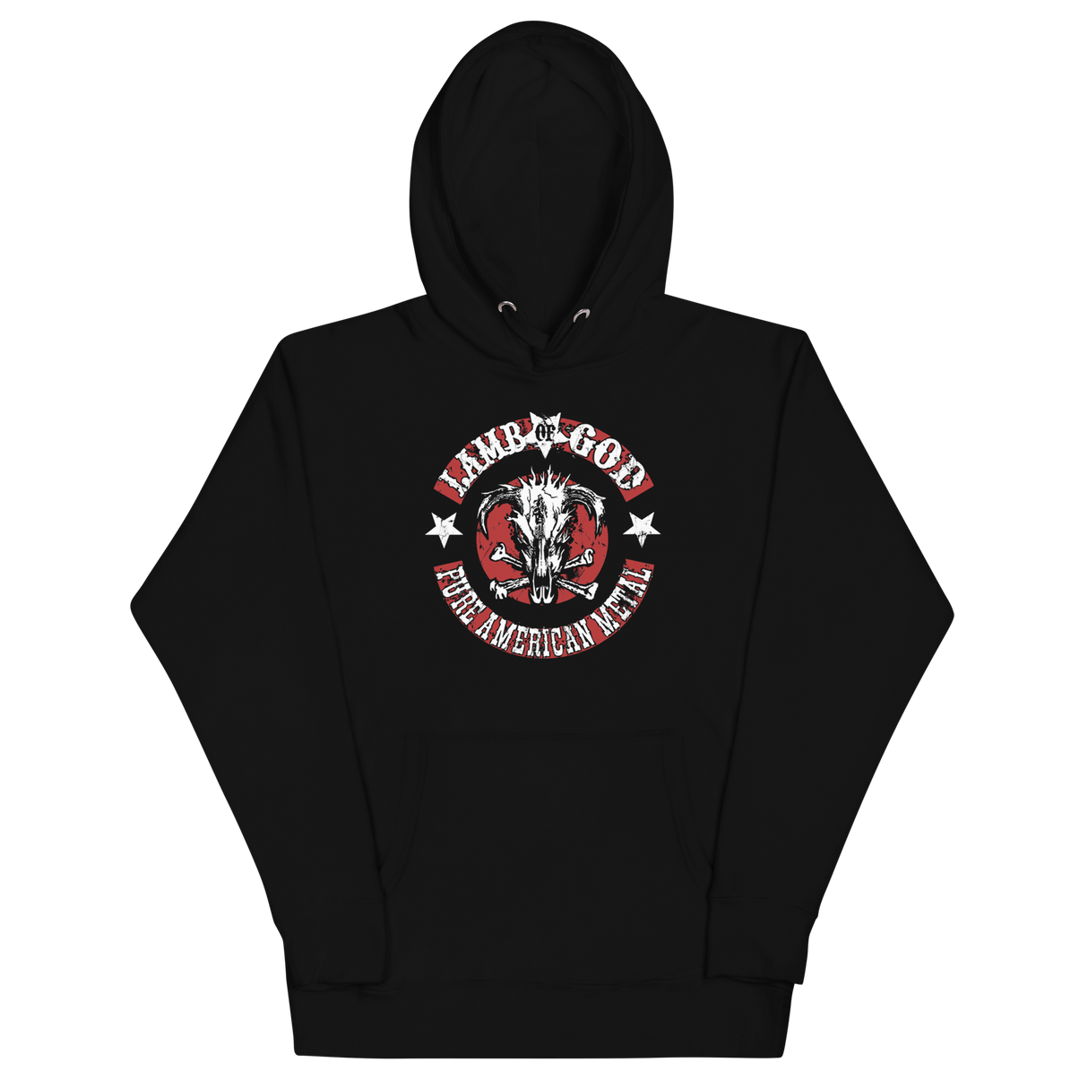 Lamb of God Pure American Metal Classic Hoodie ()