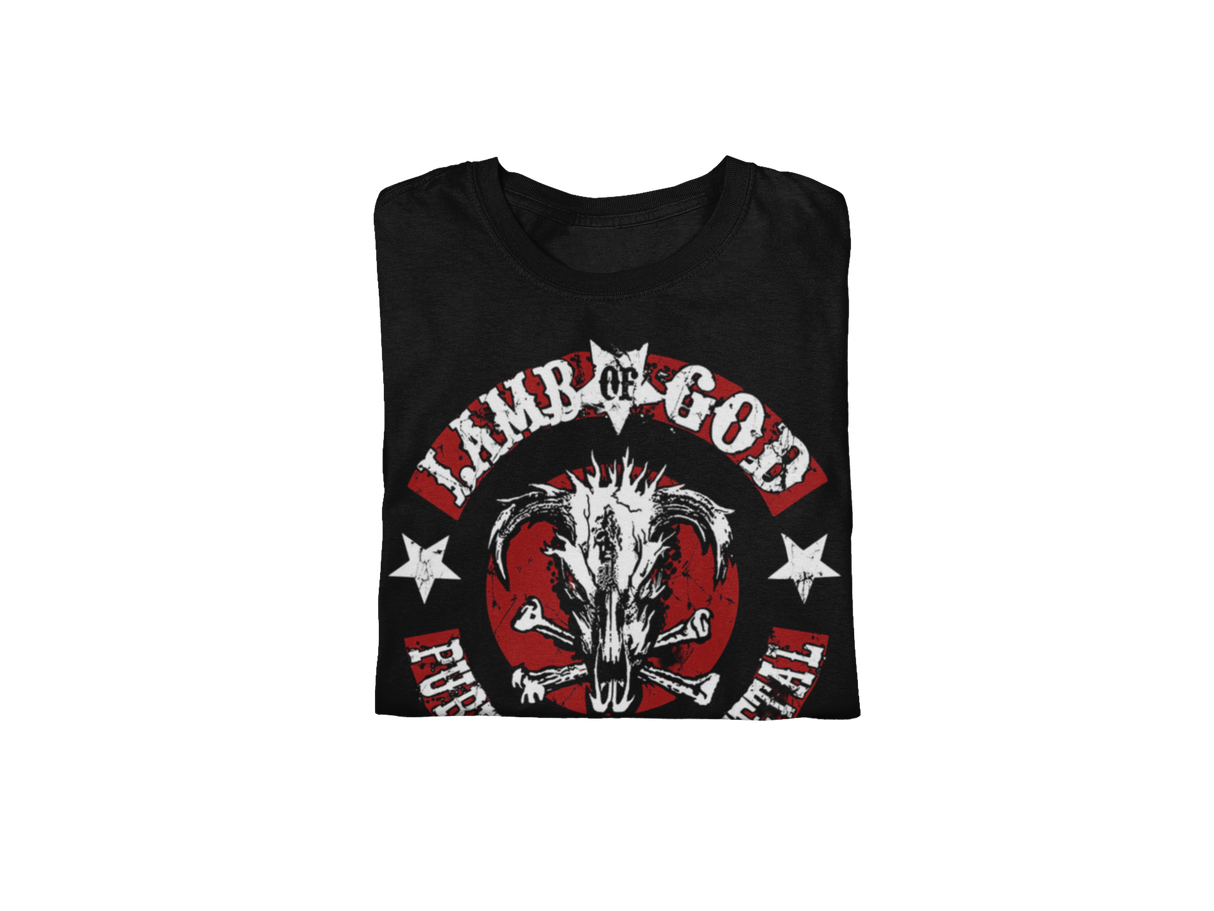 Lamb Of God - Pure American Metal Jumbo Print T-ShirtT-Shirt ()