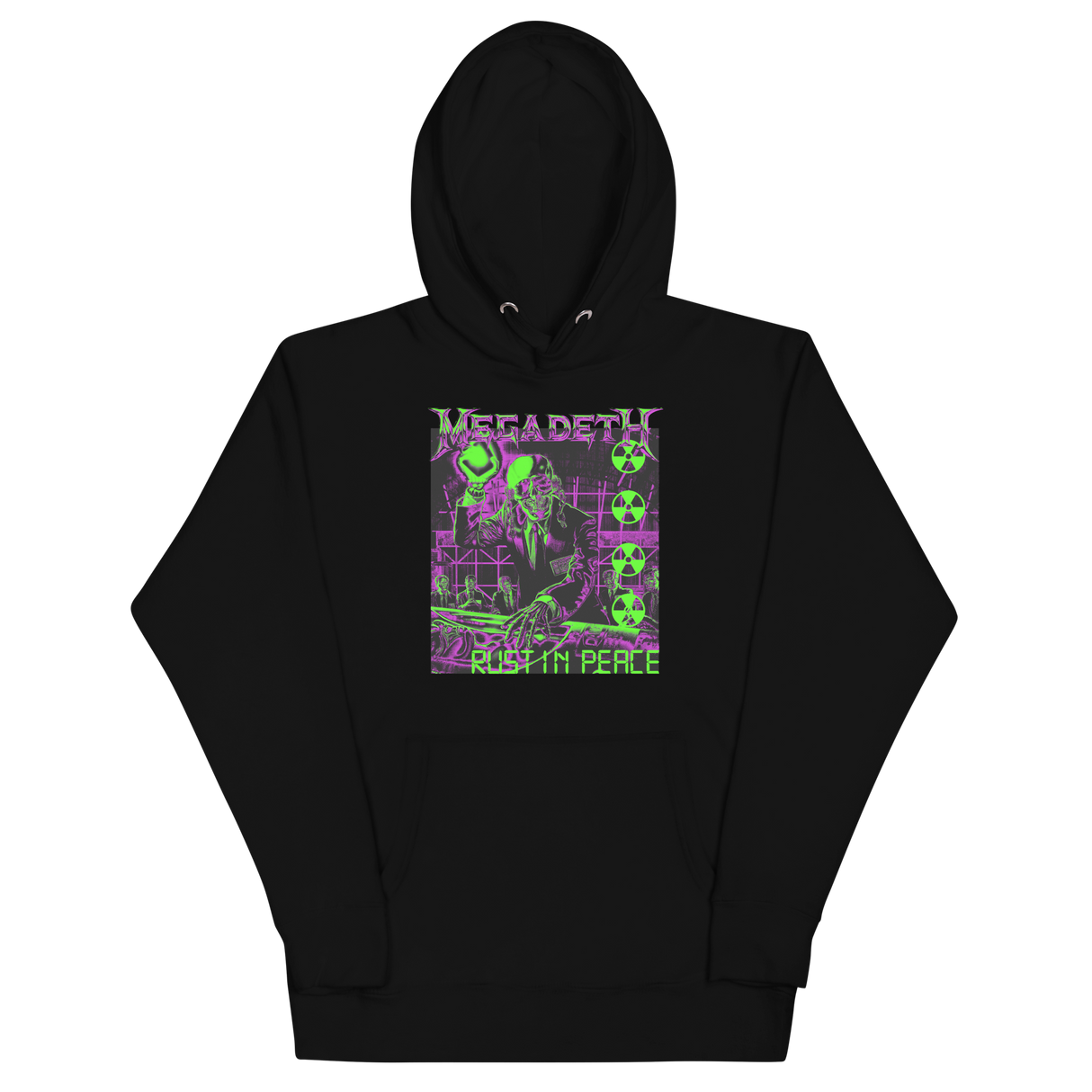 Megadeth Neon Rust Classic Hoodie ()