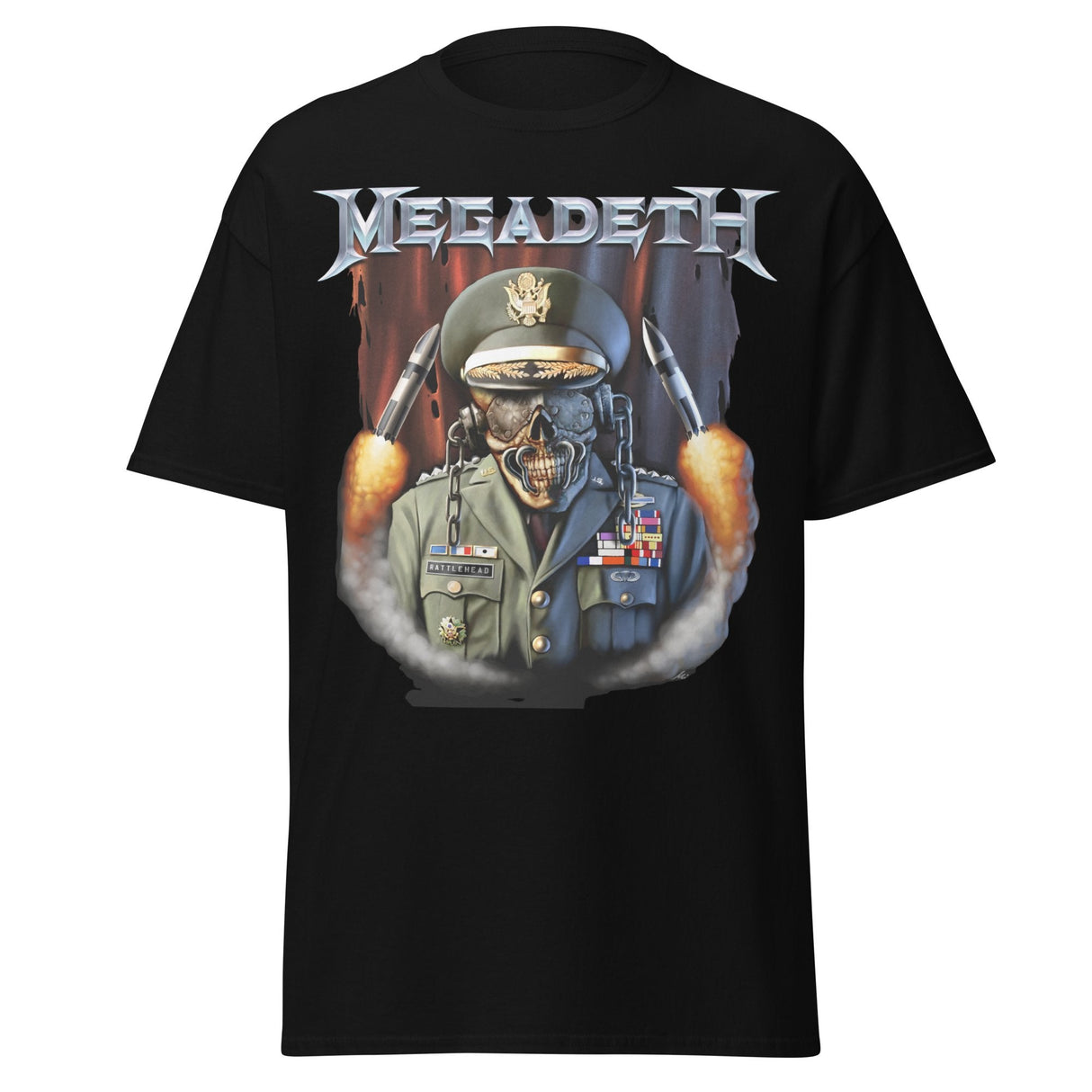 MegaDeth - Rattlehead Vic Jumbo Print T-Shirt ()