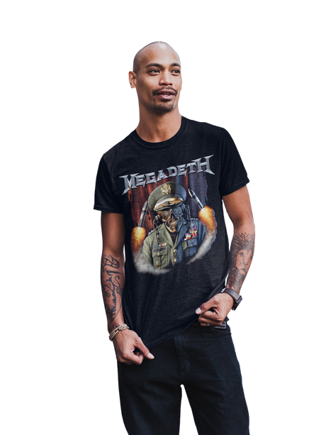 MegaDeth - Rattlehead Vic Jumbo Print T-Shirt ()