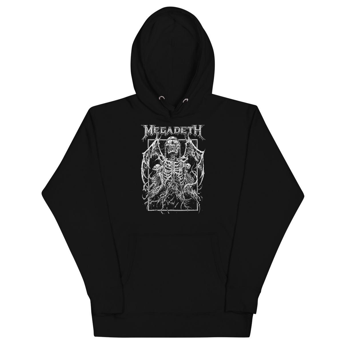 Megadeth Skeleton Wings Classic Hoodie ()