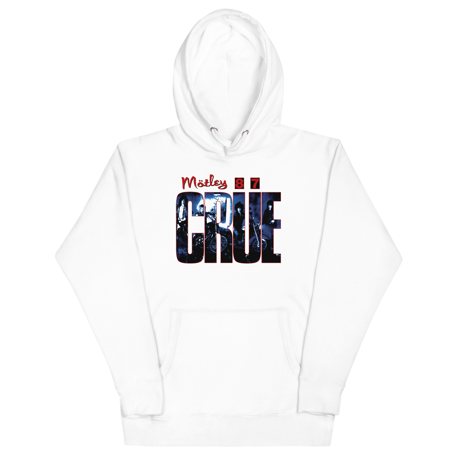 MERCHMOMENT Motley Crue - 1987 Tour Vintage Classic Hoodie [Apparel]