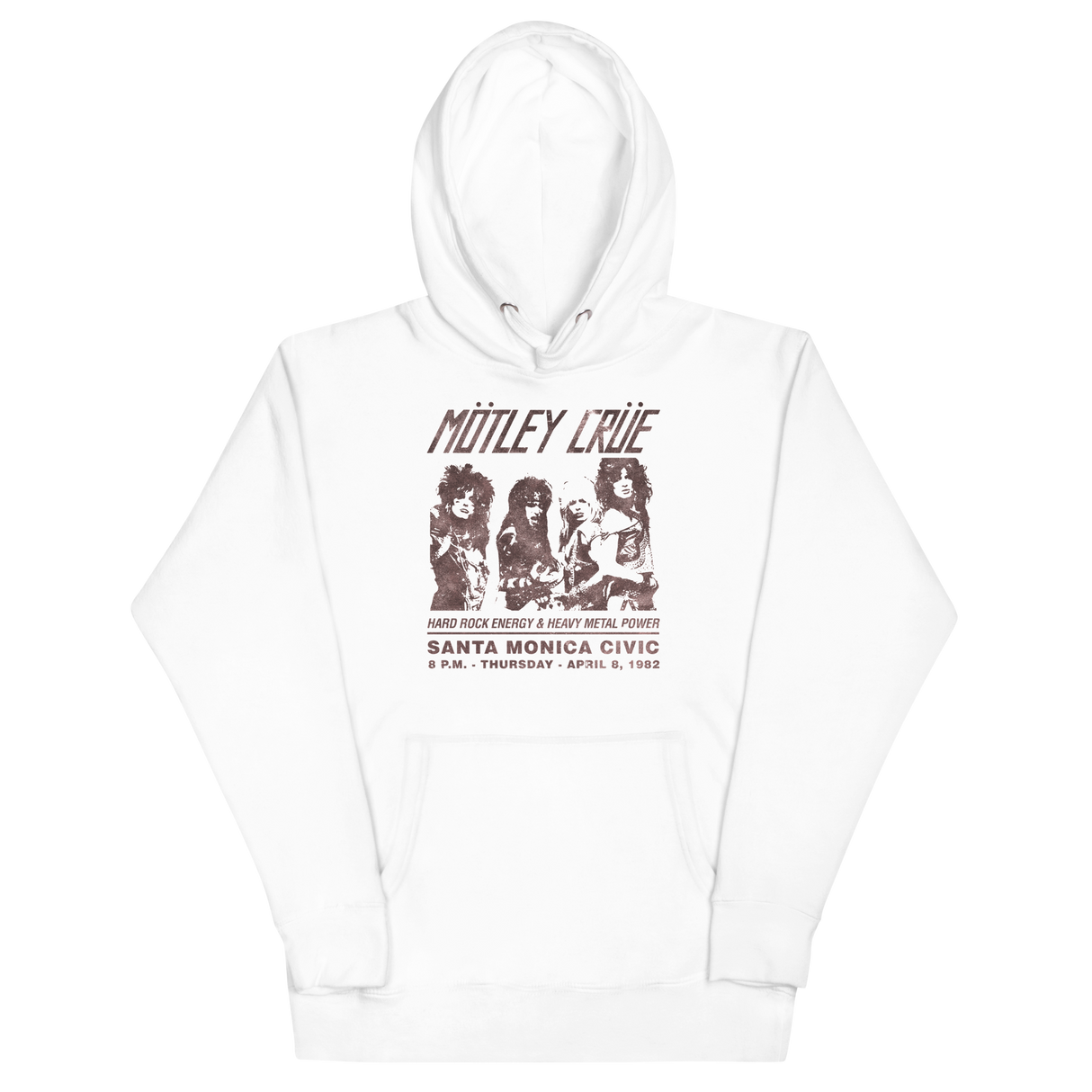 Motley Crue '82 Santa Monica Classic Hoodie ()