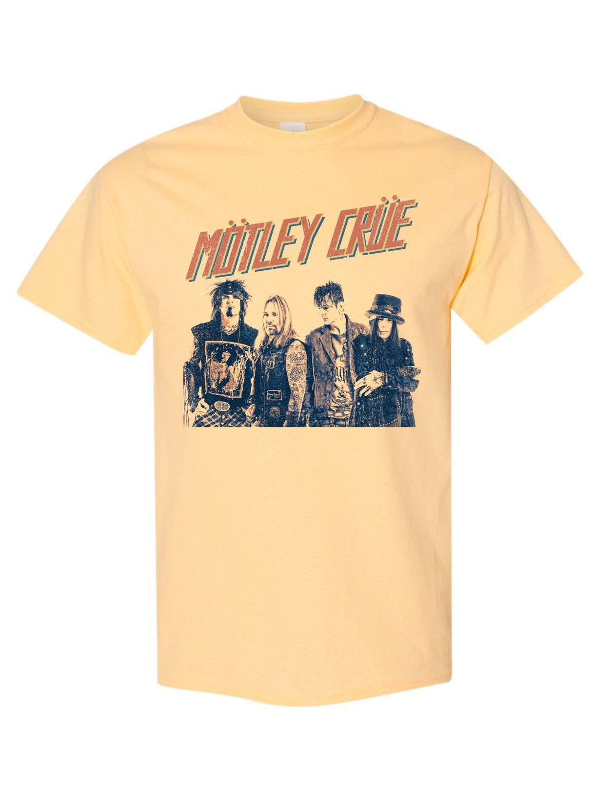 Motley Crue - Retro Boomin Jumbo Print T-Shirt ()