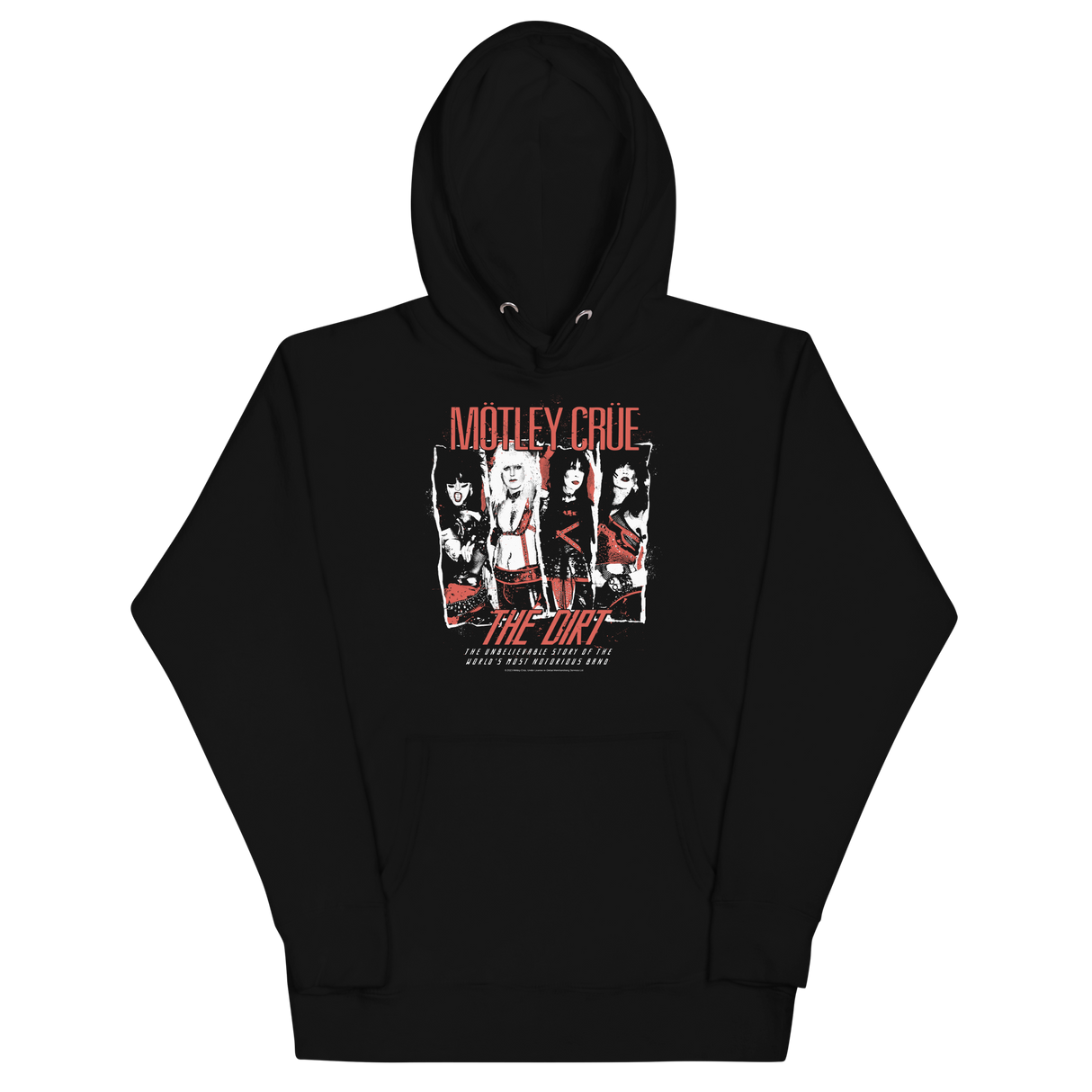 Motley Crue The Dirt Classic Hoodie ()