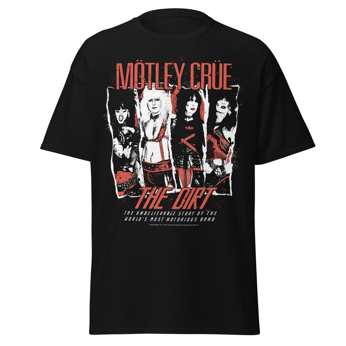 Motley Crue the Dirt Jumbo Print T-shirt ()