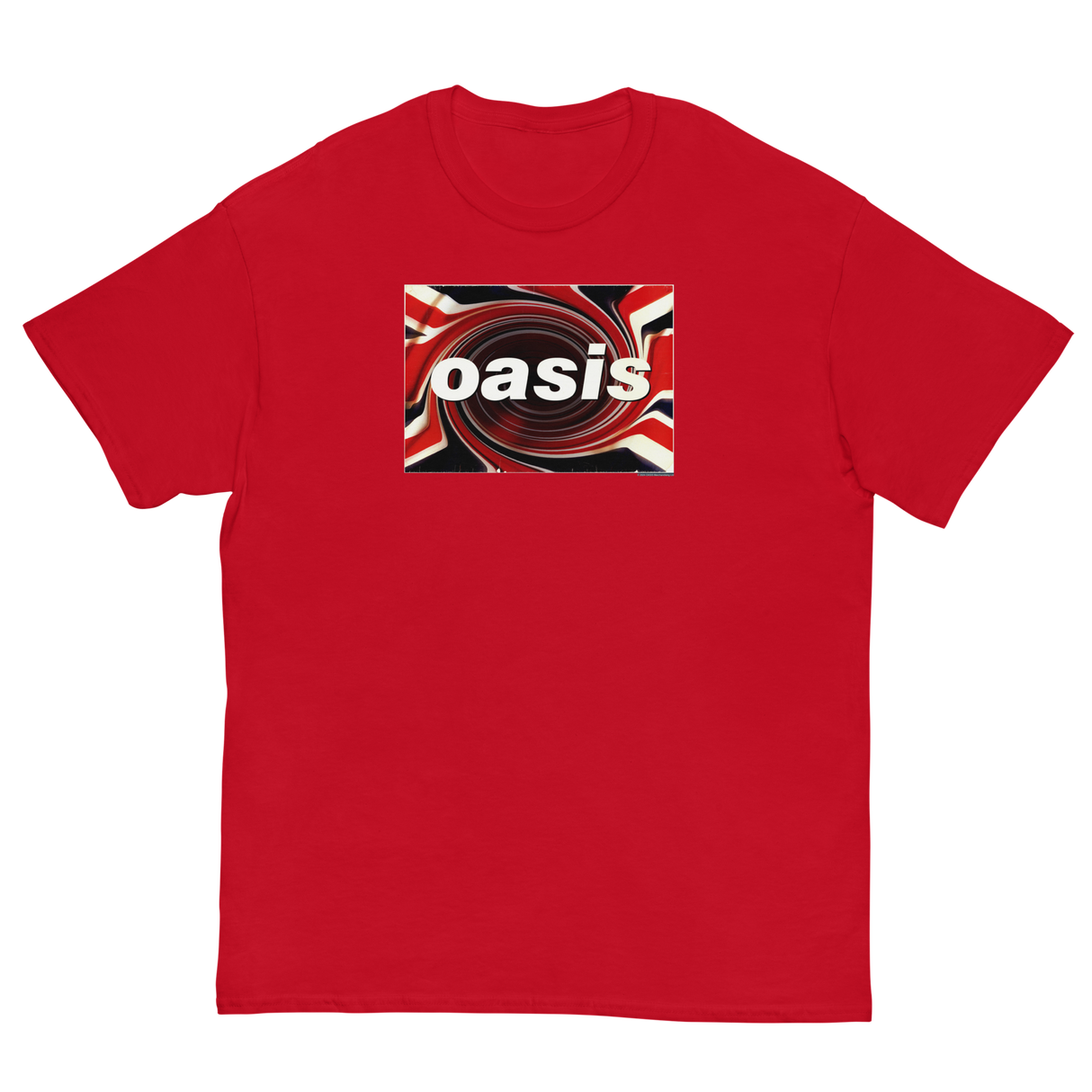 Oasis Union Jack Jumbo Print T-Shirt ()