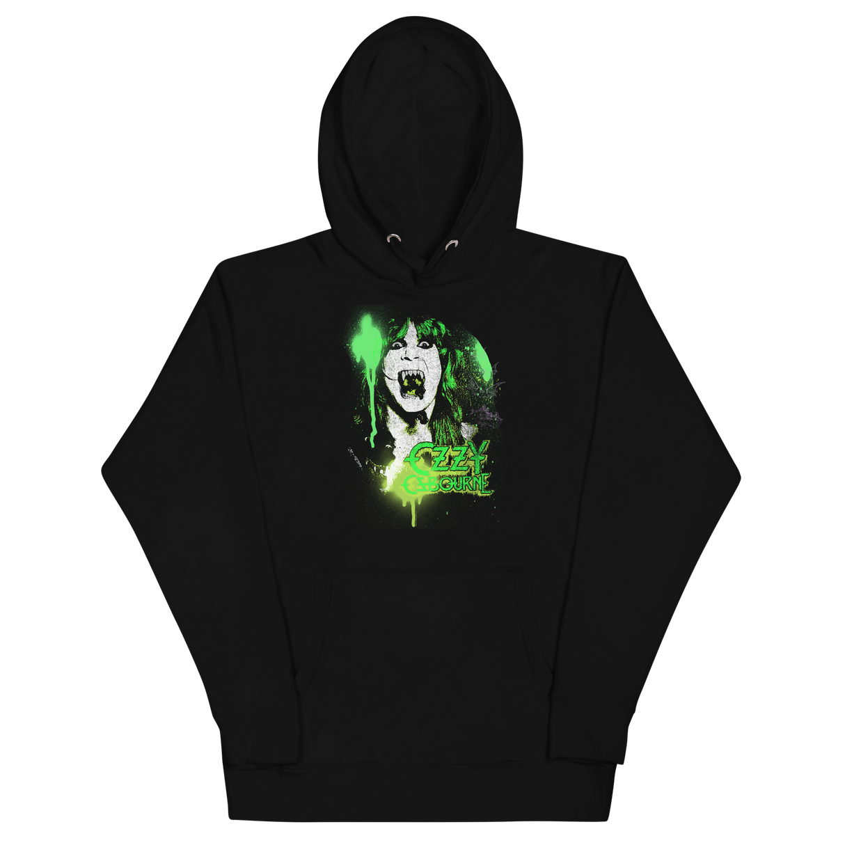 Ozzy Osbourne Green Screaming Classic Hoodie ()