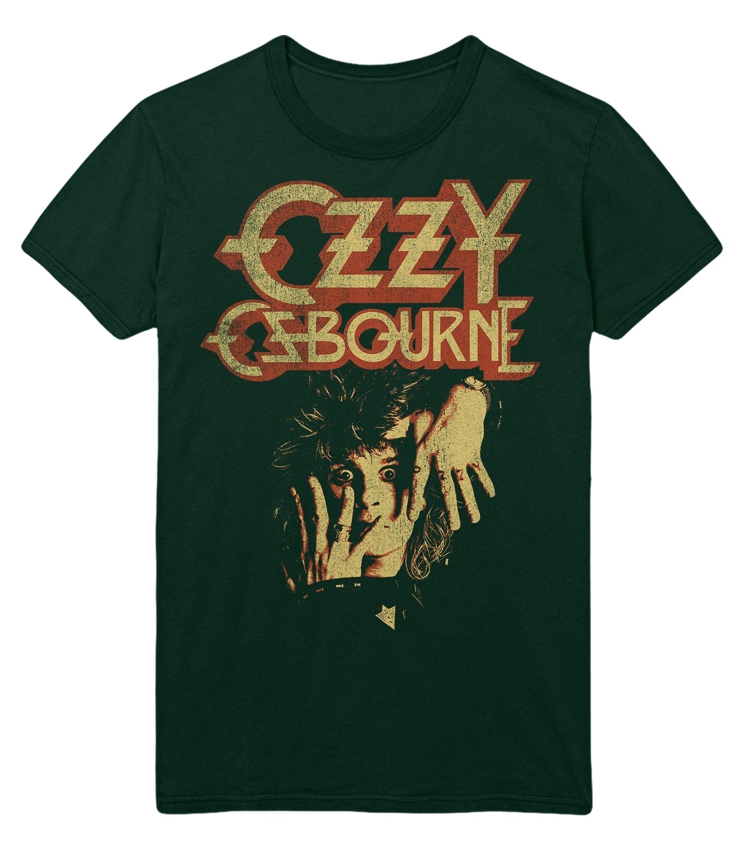 Ozzy Osbourne 総柄Tシャツ ヴィンテージ　XL Vintage Ozzy Osbourne REPRINT Tattoo AOP Longsleeve White