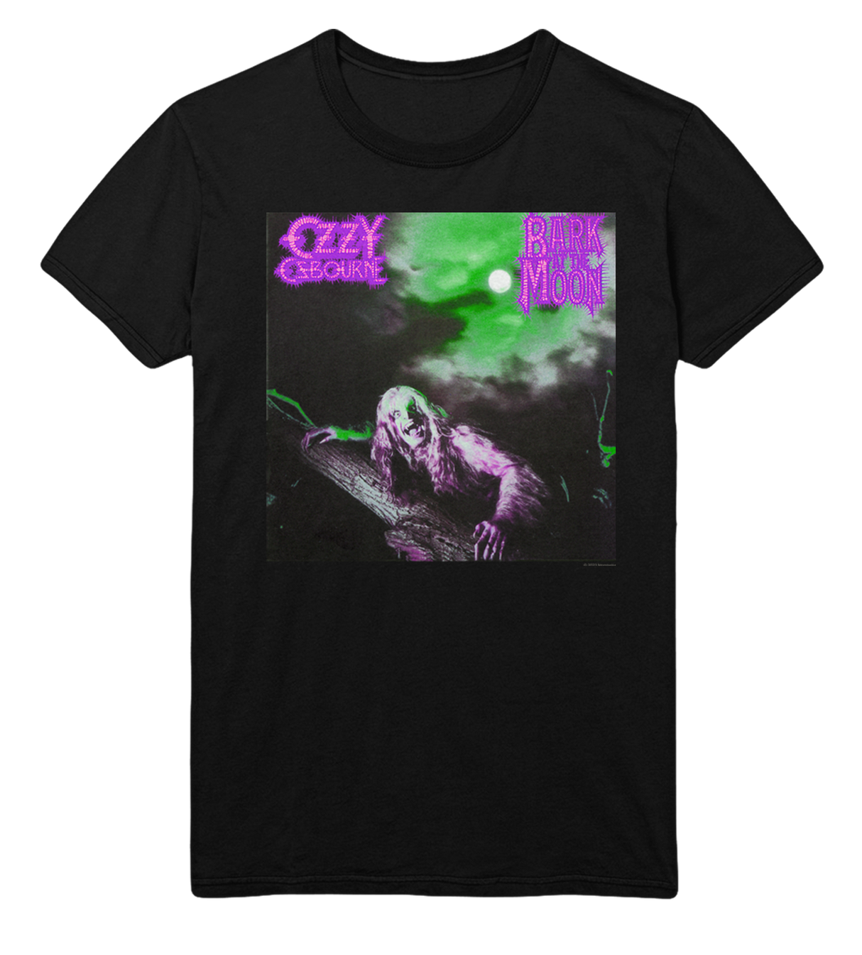 Ozzy Osbourne Neon Bark Jumbo Print T-Shirt ()