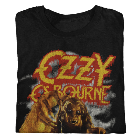 MERCHMOMENT Ozzy Osbourne - Vintage Werewolf Jumbo Print T-Shirt [Apparel]