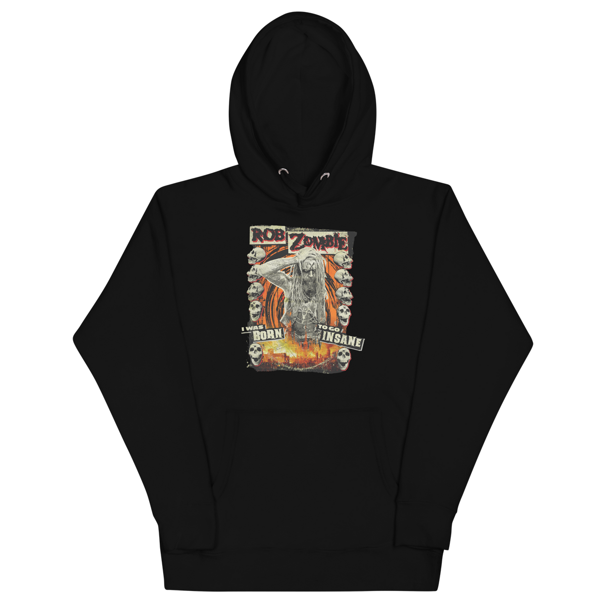 MERCHMOMENT Rob Zombie Born Insane Classic Hoodie [Apparel]