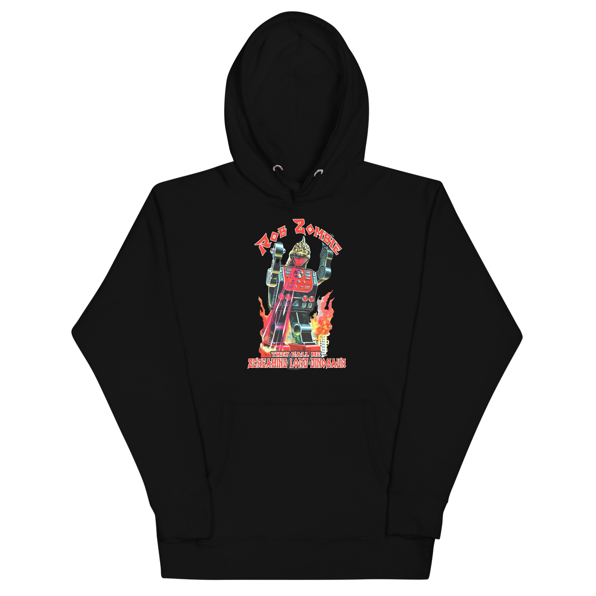 Rob Zombie Lord Dinosaur Classic Hoodie ()