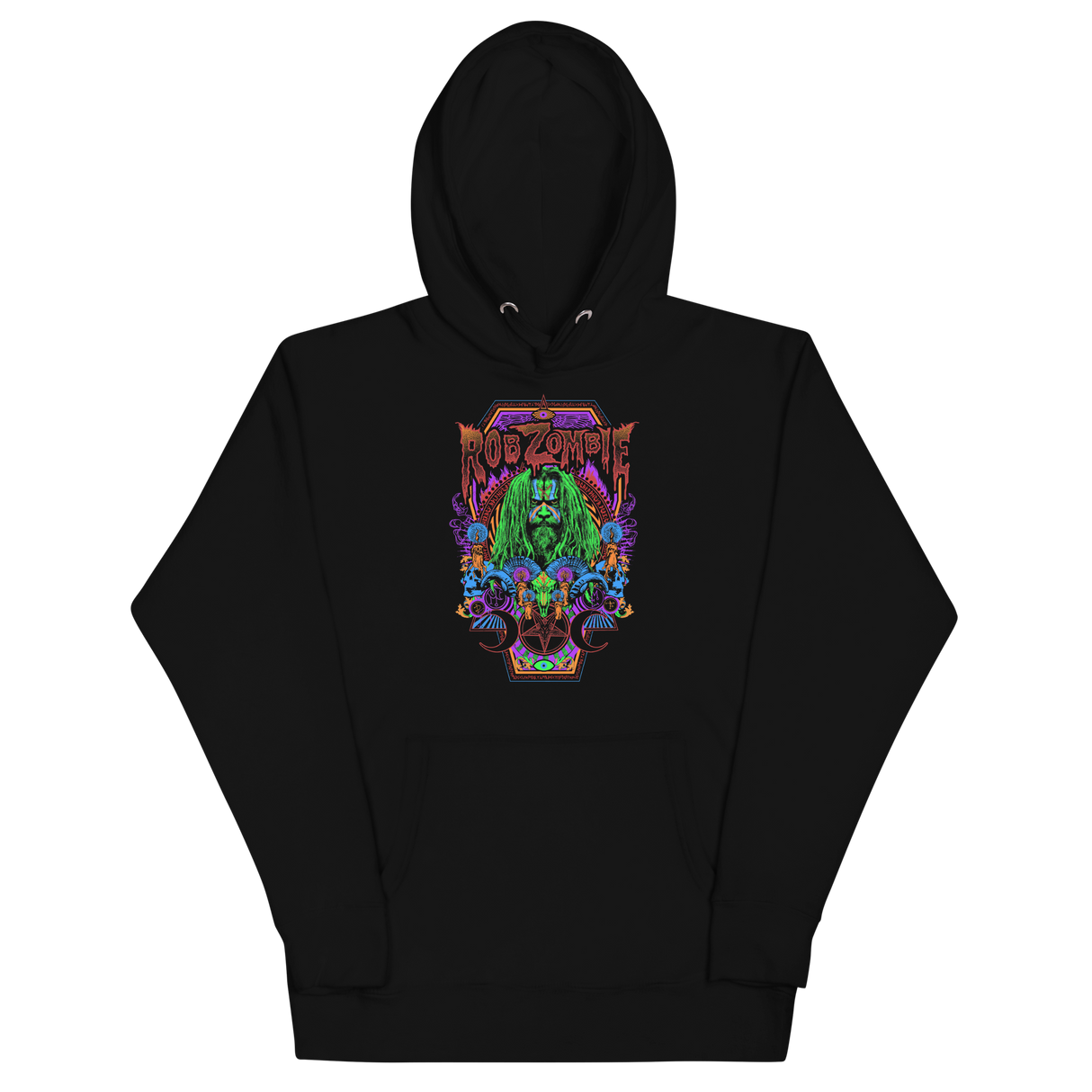 Rob Zombie Psychedelic Classic Hoodie ()